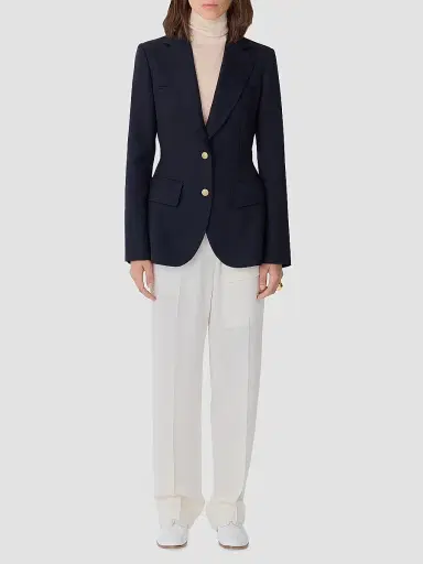 CALLAS MILANO Women's Neptune Relaxed Double Faced Tuxedo Jacket | Thumbnail 2 CALLAS MILANO Women's Neptune Relaxed Double Faced Tuxedo Jacket | Thumbnail 2