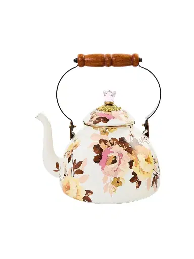 MacKenzie-Childs Wild Rose 3-Quart Tea Kettle | Thumbnail 1 MacKenzie-Childs Wild Rose 3-Quart Tea Kettle | Thumbnail 1