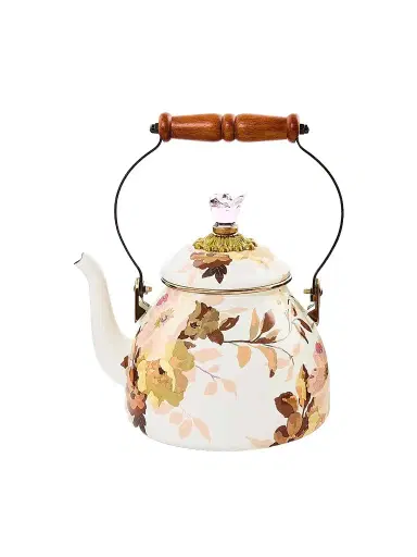 MacKenzie-Childs Wild Rose 2-Quart Tea Kettle | Thumbnail 1 MacKenzie-Childs Wild Rose 2-Quart Tea Kettle | Thumbnail 1
