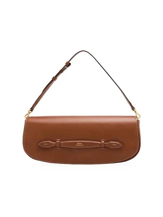Polo Ralph Lauren Women's Bellport Leather Convertible Clutch - Brown