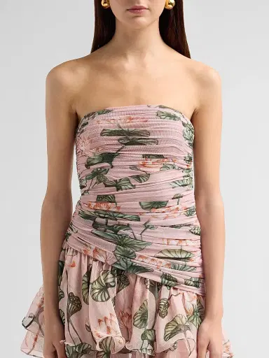 PatBo Women's Lotus Ruched Mini Dress | Thumbnail 5 PatBo Women's Lotus Ruched Mini Dress | Thumbnail 5