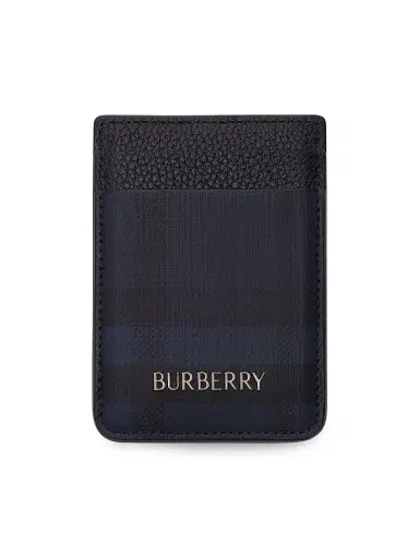 Burberry Men's City Check Leather Card Case | Thumbnail 1 Burberry Men's City Check Leather Card Case | Thumbnail 1