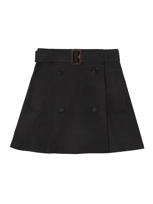 Burberry Little Girl's & Girl's Katey Cotton Skirt - Black
