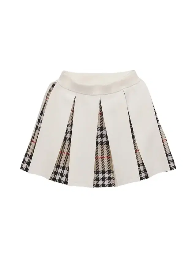 Burberry Baby Girl's & Girl's Wool Check Pleated Skirt -