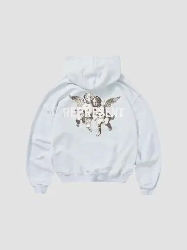Represent Men's Legacy Cherubs Graphic Cotton Hoodie | Thumbnail 2 Represent Men's Legacy Cherubs Graphic Cotton Hoodie | Thumbnail 2