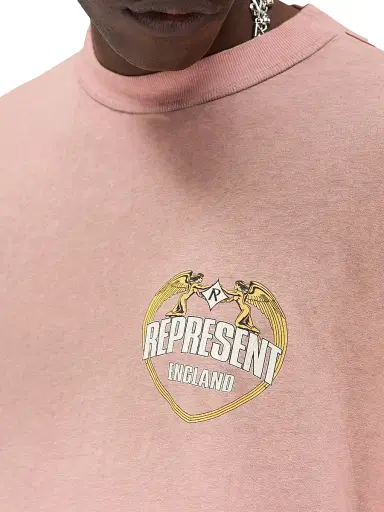 Represent Men's Legacy Angel Border Logo T-Shirt - Quartz | Thumbnail 8 Represent Men's Legacy Angel Border Logo T-Shirt - Quartz | Thumbnail 8