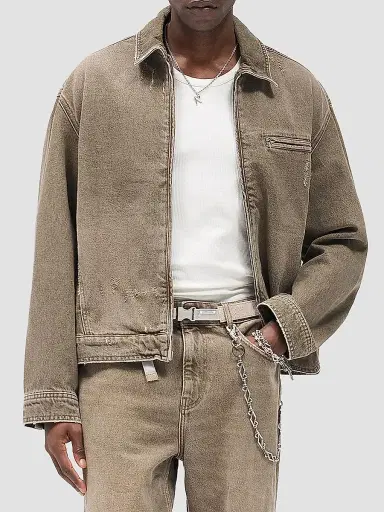 Represent Men's Legacy Cotton Denim Jacket | Thumbnail 2 Represent Men's Legacy Cotton Denim Jacket | Thumbnail 2