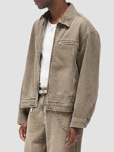 Represent Men's Legacy Cotton Denim Jacket | Thumbnail 3 Represent Men's Legacy Cotton Denim Jacket | Thumbnail 3
