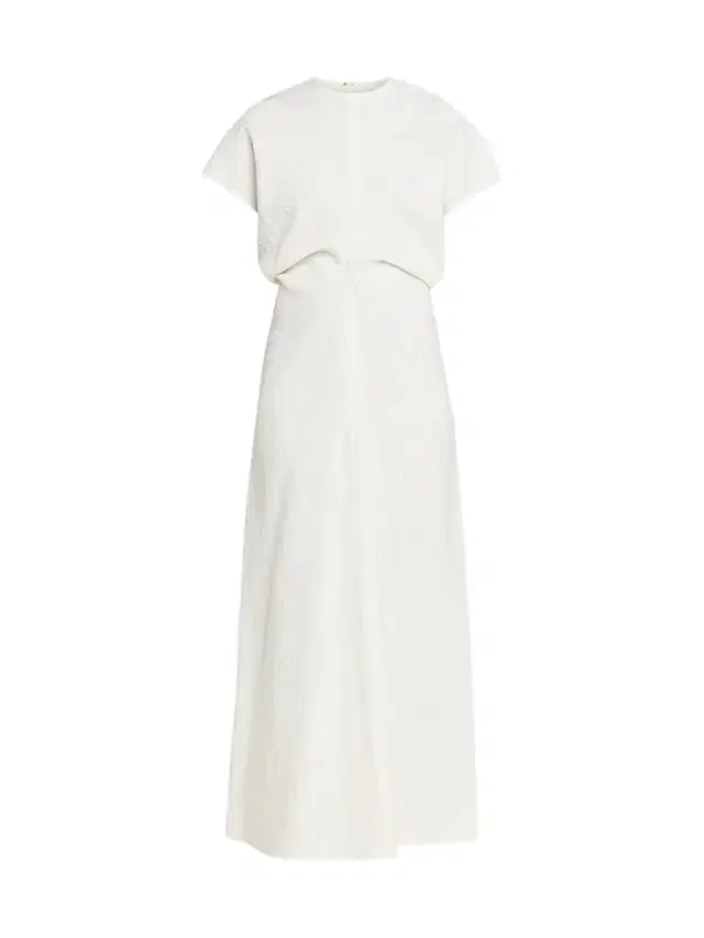 Toteme Women's Slouch Waist Midi Dress - Off White