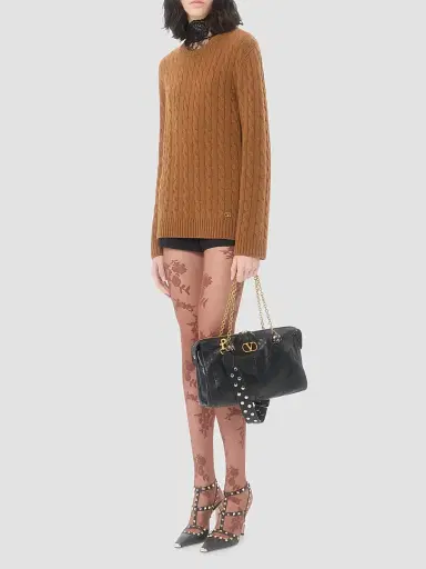 Valentino Garavani Women's Floral Lace Body Suit | Thumbnail 2