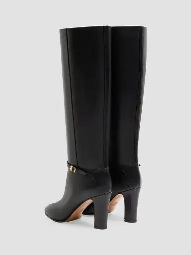 Valentino Garavani Women's Pattie Calfskin 100MM Boots - Black - Size 11.5 | Thumbnail 3 Valentino Garavani Women's Pattie Calfskin 100MM Boots - Black - Size 11.5 | Thumbnail 3