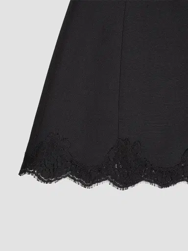 Valentino Garavani Women's Crepe Couture Short Dress | Thumbnail 7 Valentino Garavani Women's Crepe Couture Short Dress | Thumbnail 7