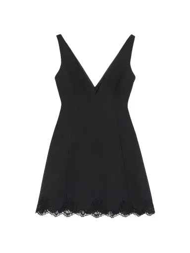 Valentino Garavani Women's Crepe Couture Short Dress | Thumbnail 1 Valentino Garavani Women's Crepe Couture Short Dress | Thumbnail 1
