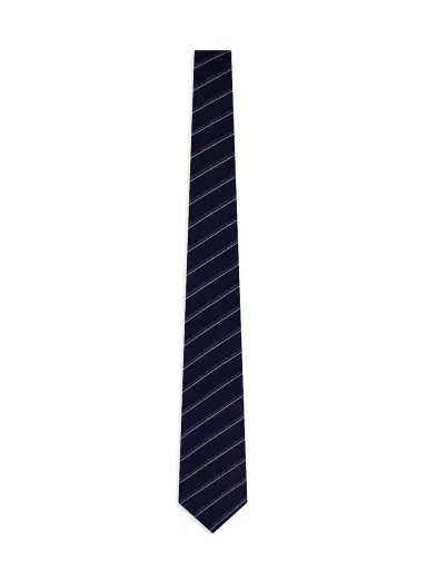 Giorgio Armani Men's Varsity Striped Silk Tie | Thumbnail 1
