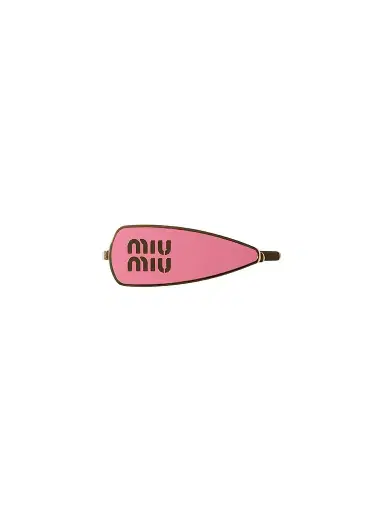 Miu Miu Women's Enameled Metal Hair Clip | Thumbnail 1