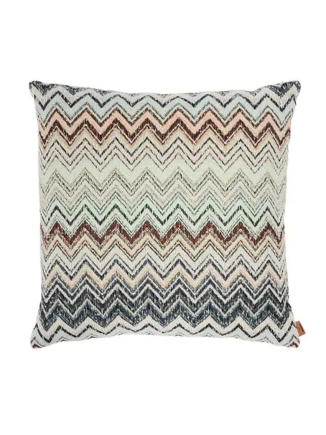 Missoni Forest Throw Pillow - Blue Multicolor