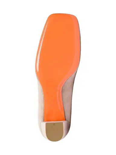 Santoni Women's Marta 70MM Suede Pumps - Pink - Size 12 | Thumbnail 6