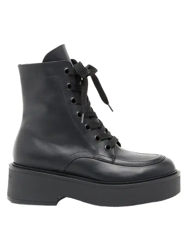 Gianvito Rossi Women's 20MM Leather Lace-Up Boots - Black