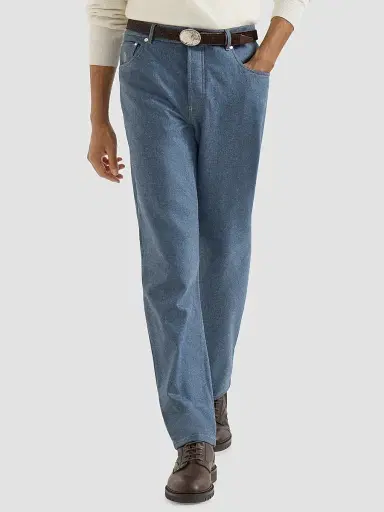 Brunello Cucinelli Men's Virgin Wool Flannel Five-Pocket Trousers - Cerulean - Size 48 | Thumbnail 2