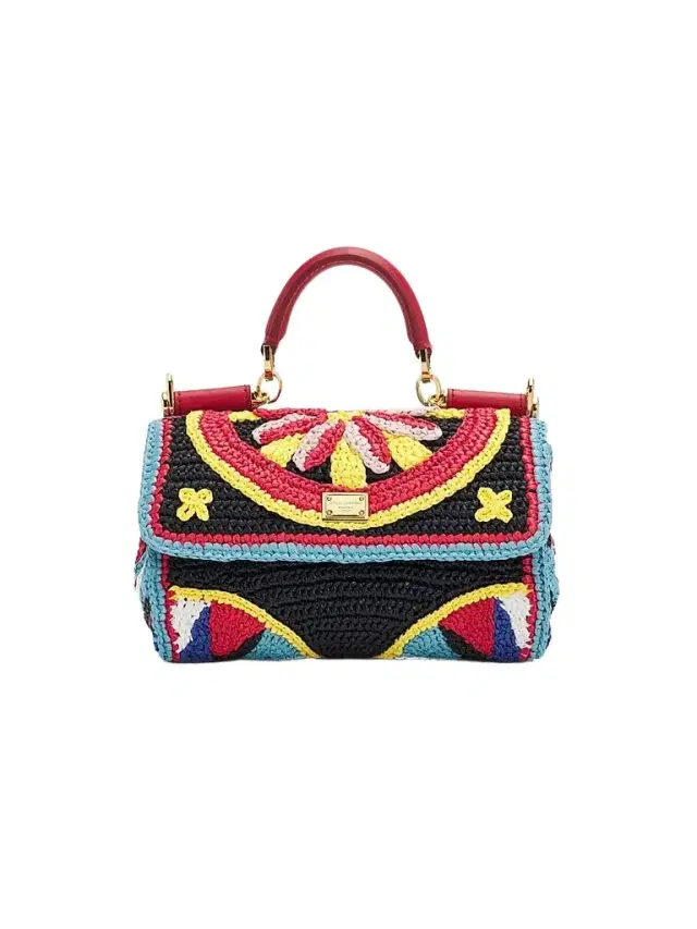 Dolce & Gabbana Women's Anticipo Carretto Top Handle Bag - Multi Red