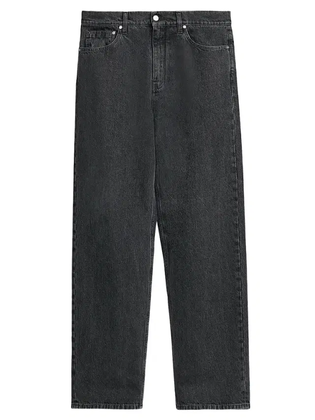 Jil Sander Men's Denim Wide-Leg Jeans - Lava Stone