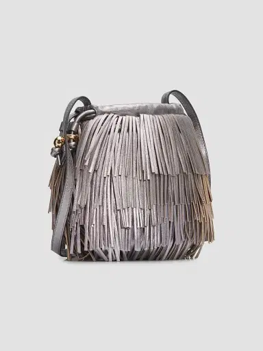 Zimmermann Women's Leather Fringe Crossbody Bag | Thumbnail 2 Zimmermann Women's Leather Fringe Crossbody Bag | Thumbnail 2