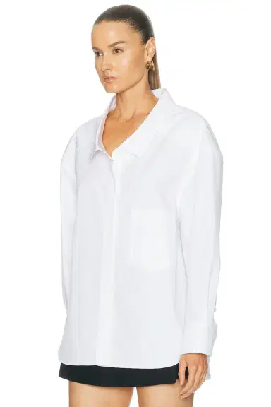 Givenchy Wide Collar Long Sleeve Shirt | Thumbnail 2 Givenchy Wide Collar Long Sleeve Shirt | Thumbnail 2