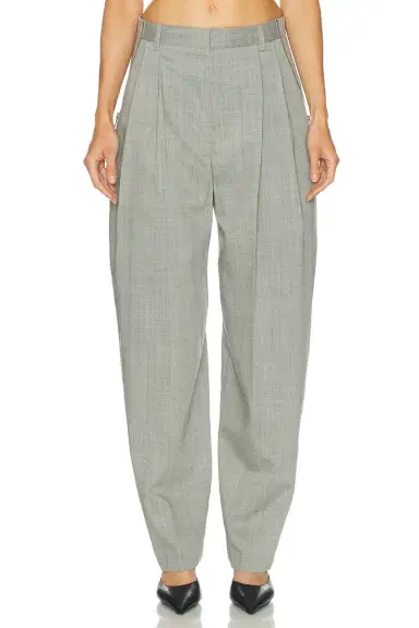 Alexander Wang Mid-Rise Tailored Pant With Side Zippers | Thumbnail 2 Alexander Wang Mid-Rise Tailored Pant With Side Zippers | Thumbnail 2