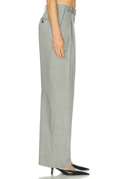 Alexander Wang Mid-Rise Tailored Pant With Side Zippers | Thumbnail 4 Alexander Wang Mid-Rise Tailored Pant With Side Zippers | Thumbnail 4