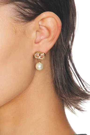 Valentino Garavani Ovalette Earrings | Thumbnail 2 Valentino Garavani Ovalette Earrings | Thumbnail 2