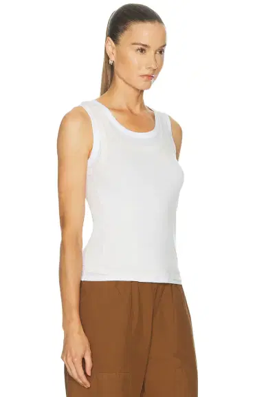 ENZA COSTA Tissue Jersey Layered Tank Top | Thumbnail 2