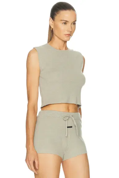 Fear of God Essentials Rib Knit Crop Top | Thumbnail 2