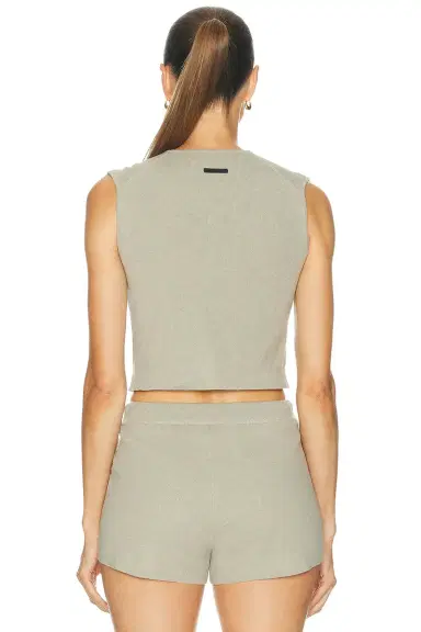 Fear of God Essentials Rib Knit Crop Top | Thumbnail 3