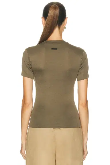Fear of God Essentials Soft Rib Fitted T-Shirt | Thumbnail 3