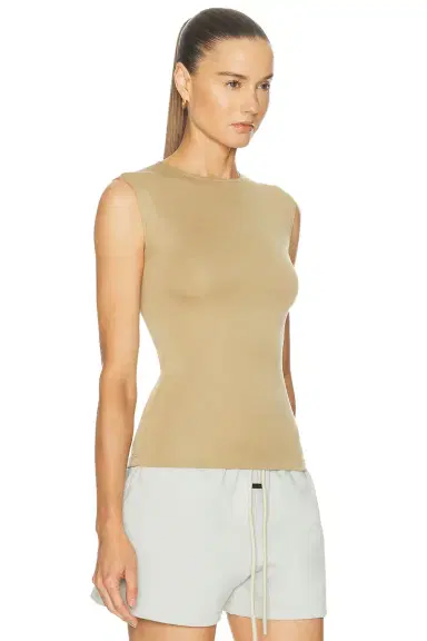 Fear of God Essentials Soft Rib Fitted Tank Top | Thumbnail 2