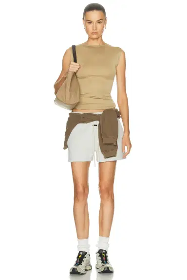 Fear of God Essentials Soft Rib Fitted Tank Top | Thumbnail 4