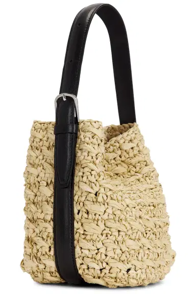 TOTEME Small Belted Paper Tote Bag | Thumbnail 4 TOTEME Small Belted Paper Tote Bag | Thumbnail 4