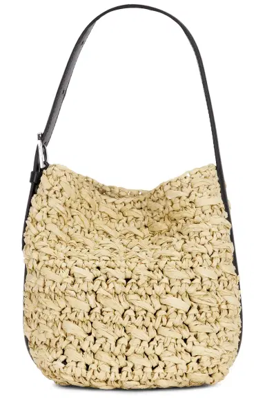 TOTEME Small Belted Paper Tote Bag | Thumbnail 1 TOTEME Small Belted Paper Tote Bag | Thumbnail 1