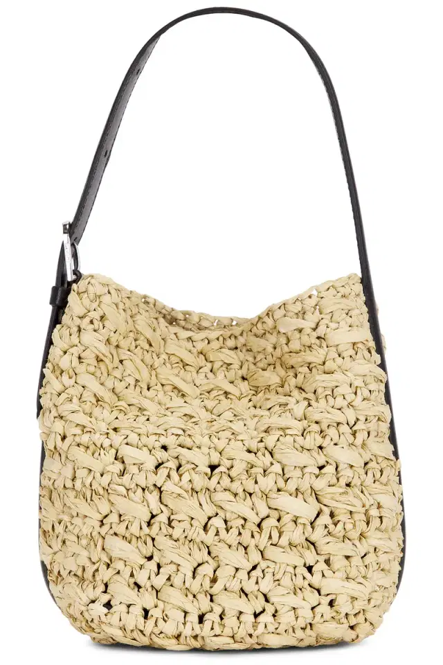 Toteme Small Belted Paper Tote Bag