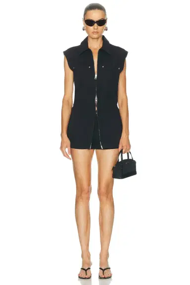 Alexander Wang Workwear Mini Romper | Thumbnail 1