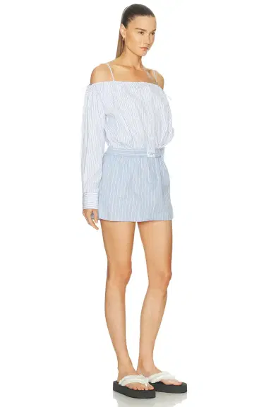 Alexander Wang Pre-Styled Off-Shoulder Dress | Thumbnail 2