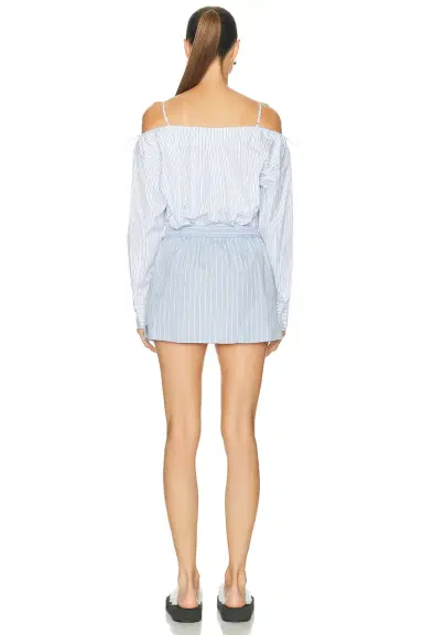 Alexander Wang Pre-Styled Off-Shoulder Dress | Thumbnail 3