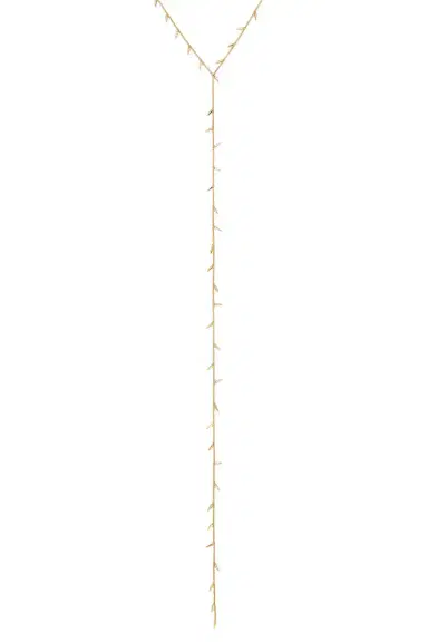 Sydney Evan Small Pave Fringe Y Necklace | Thumbnail 2 Sydney Evan Small Pave Fringe Y Necklace | Thumbnail 2