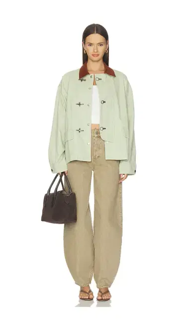 Found Washed Fireman Clasp Workshop Jacket | Thumbnail 5 Found Washed Fireman Clasp Workshop Jacket | Thumbnail 5