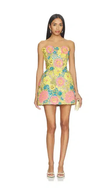 Bronx and Banco Soleil Sequin Maraya Strapless Mini Dress | Thumbnail 1 Bronx and Banco Soleil Sequin Maraya Strapless Mini Dress | Thumbnail 1