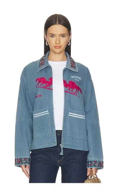 Found Jockey Club Embroidered Jacket | Thumbnail 2