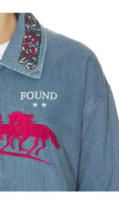 Found Jockey Club Embroidered Jacket | Thumbnail 6