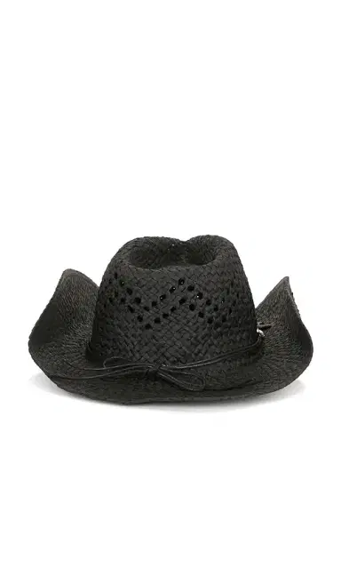8 Other Reasons Woven Cowboy Hat With Decorative Beaded Band | Thumbnail 3