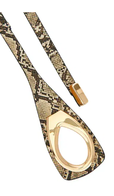 8 Other Reasons Snake Belt With Gold Hardware | Thumbnail 2