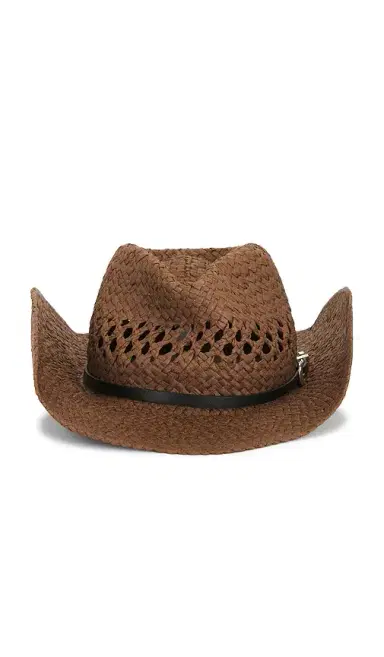 8 Other Reasons Woven Cowboy Hat With Buckle Band Detail | Thumbnail 2